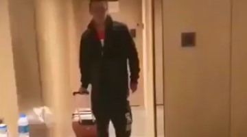 【動画】悪友と宿泊するホテルのベッドにダイブしてはいけない